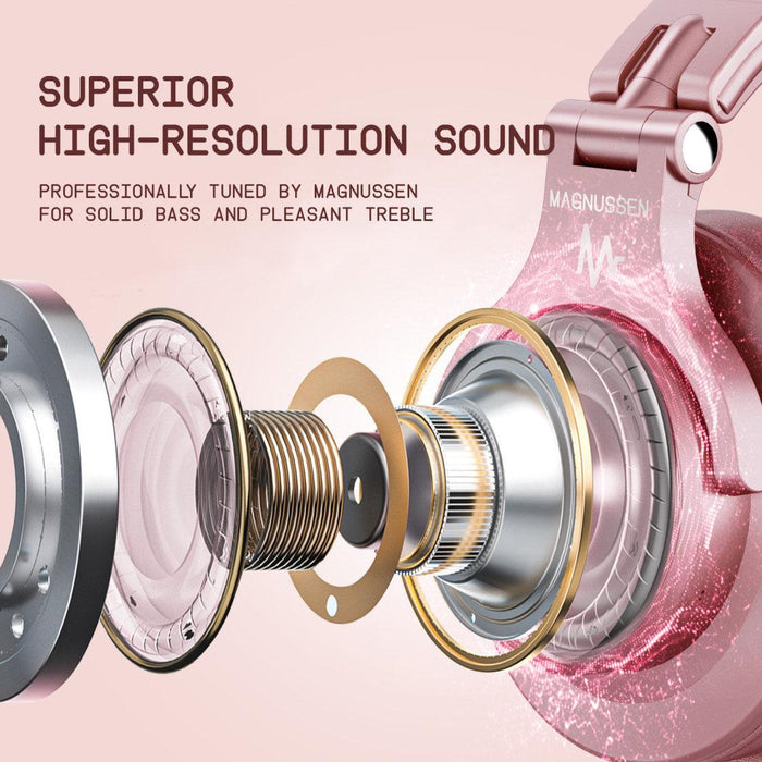 MAGNUSSEN Audio H6 Headphones Bluetooth Rose Gold HB2000703 premium Quality Stereo Kopfhörer Sound Écouteurs qualité