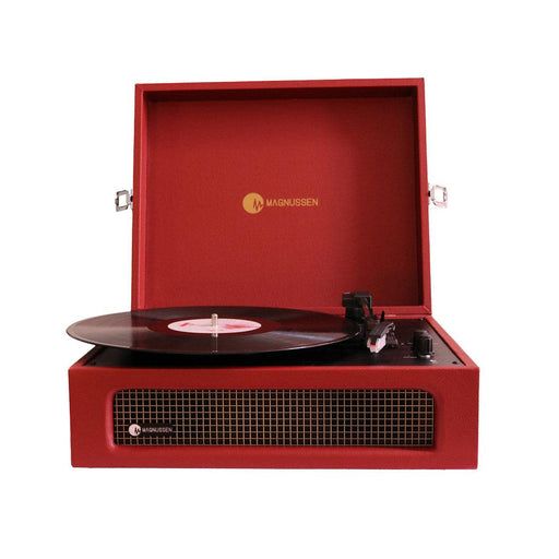 MAGNUSSEN Audio T1 Turnable Bluetooth Red TB1001001 premium Quality Stereo Kopfhörer Sound Écouteurs qualité supérieure