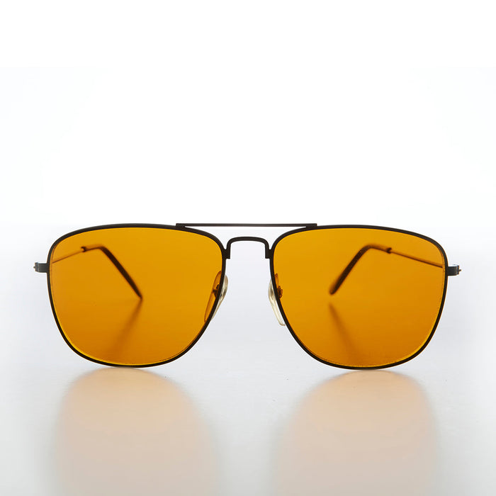 Square Aviator with Amber 58mm - Major