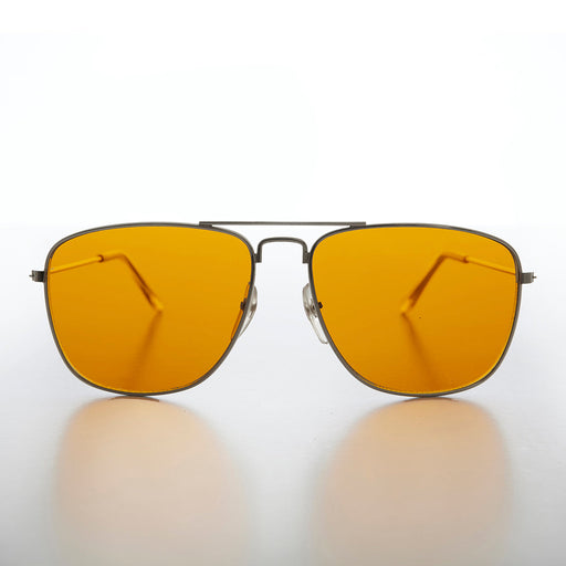 SUNGLASS MUSEUM Square Aviator with Amber 58mm - Major - Product image