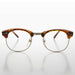 image of sunglasses model SUNGLASS MUSEUM SUNGLASS MUSEUM 60s Retro Horn Rim Hipster Vintage Glasses - Malcolm