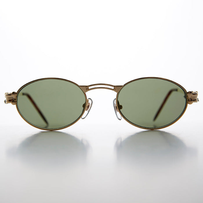 SUNGLASS MUSEUM Goth Steampunk Victorian Oval Vintage Sunglass - Maxwell - Product image
