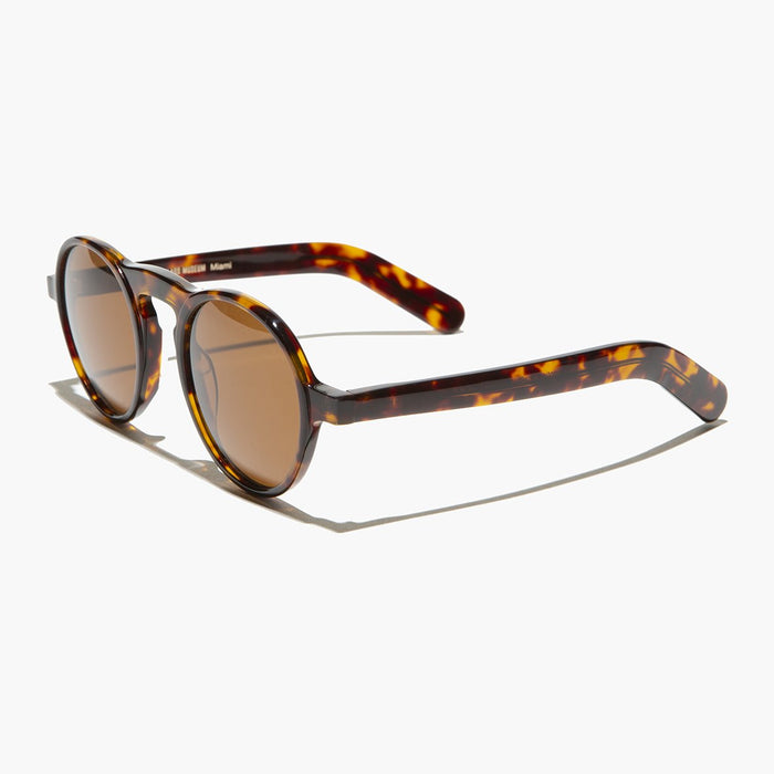 SUNGLASS MUSEUM Round Retro Sunglass with Polarized Lens - Miami