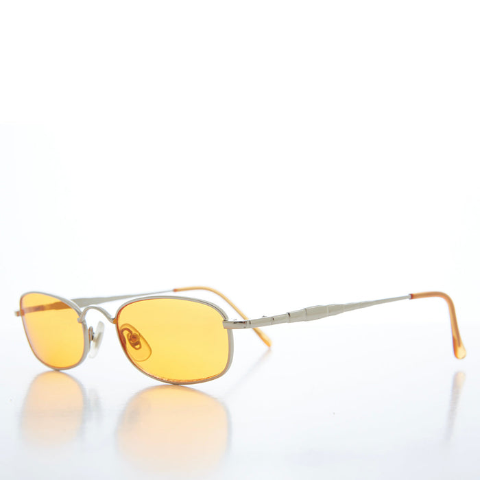 Rectangular Sunglass with Tinted Lenses - Mills