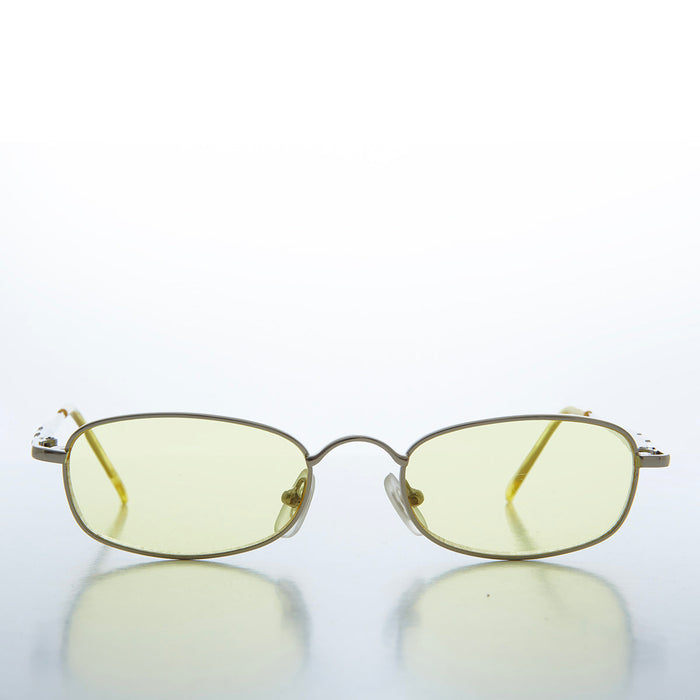 Rectangular Sunglass with Tinted Lenses - Mills