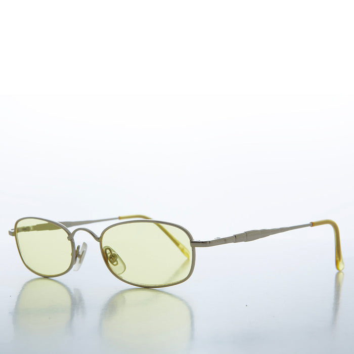 Rectangular Sunglass with Tinted Lenses - Mills