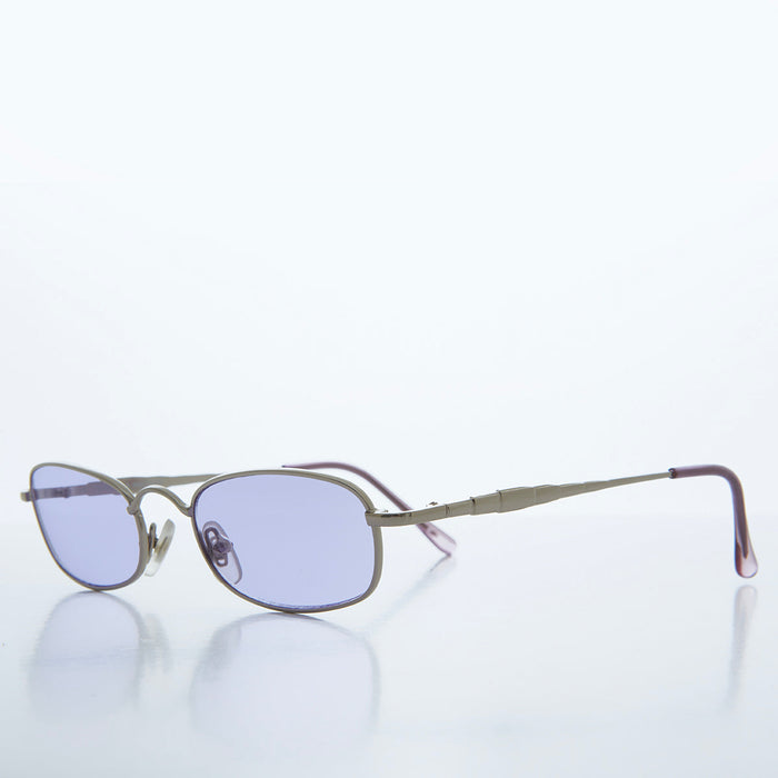 Rectangular Sunglass with Tinted Lenses - Mills