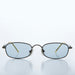 image of sunglasses model SUNGLASS MUSEUM Rectangular Sunglass with Tinted Lenses - Mills