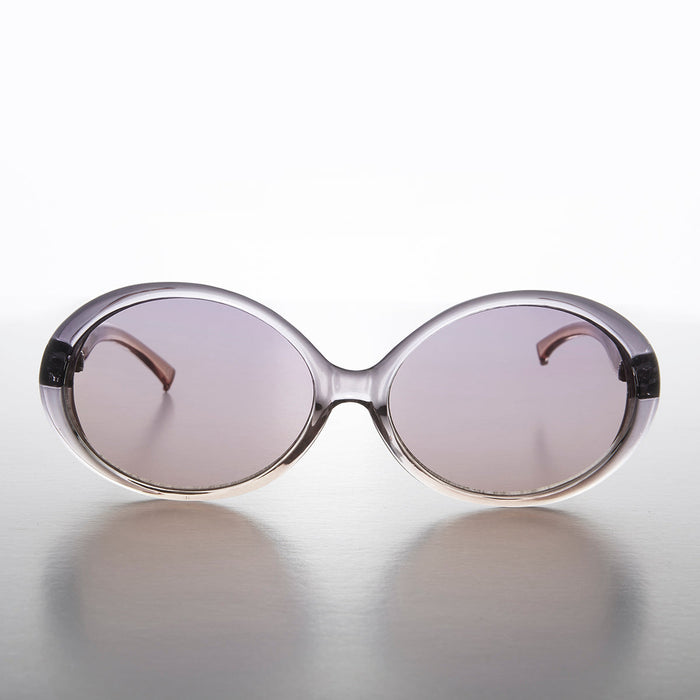 Oval Colorful 90s Mod Deadstock Sunglass - Mindy