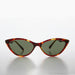 image of sunglasses model SUNGLASS MUSEUM Pointy Tip Cat Eye Sunglass 1950s Retro Style - Misfit
