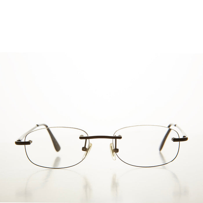 Rimless Oval Reading Glasses - Molton
