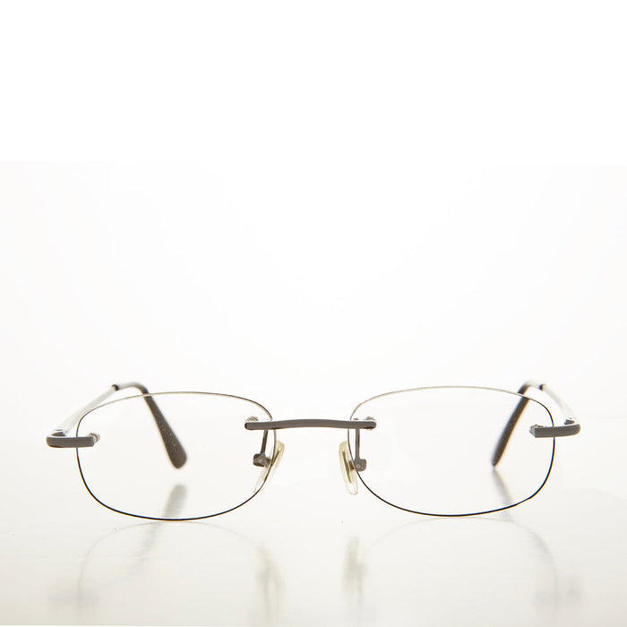 Rimless Oval Reading Glasses - Molton