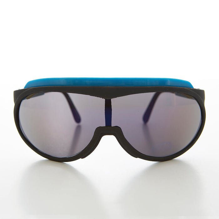 SUNGLASS MUSEUM 80s Neon Sports Shield - Mondo