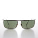 SUNGLASS MUSEUM Minimalistic Rectangle Vintage 90s Sunglasses - Moto - Product image