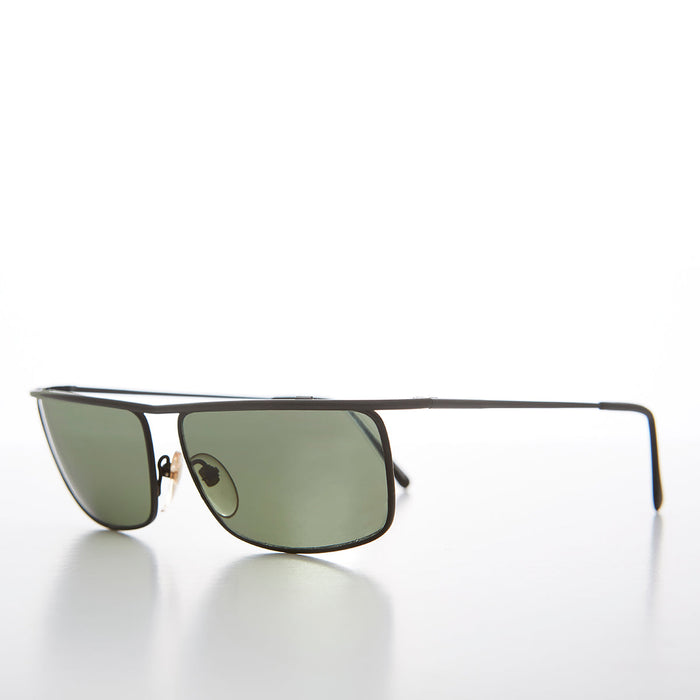 SUNGLASS MUSEUM Minimalistic Rectangle Vintage 90s Sunglasses - Moto - Product image
