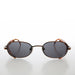 image of sunglasses model SUNGLASS MUSEUM SUNGLASS MUSEUM Cyber Punk Oval Vintage Sunglass - Mystery