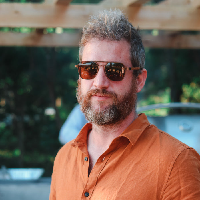 Maverick Hexagon Wooden Sunglasses | Polarized | Joycoast