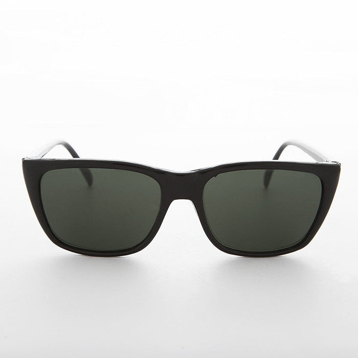 SUNGLASS MUSEUM Classic Large Rectangle Frame Vintage Sunglass - Nan