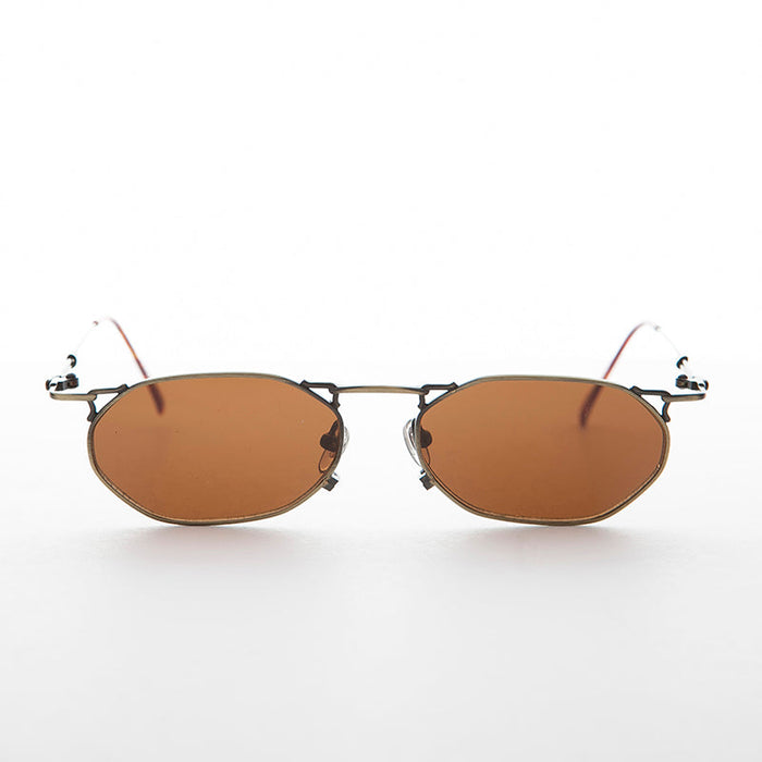 Victorian Goth Steampunk Vintage Sunglasses - Ned