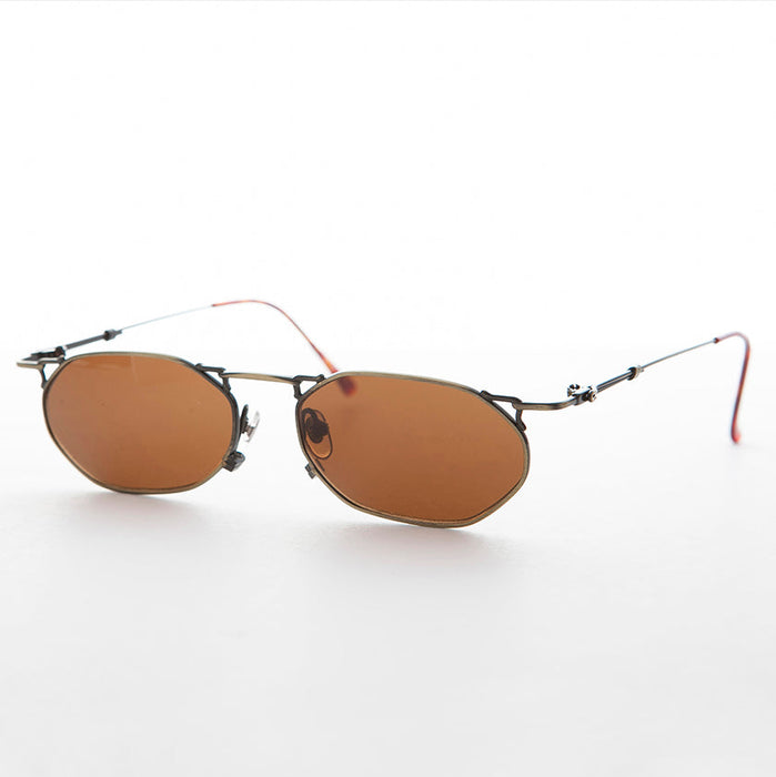 Victorian Goth Steampunk Vintage Sunglasses - Ned