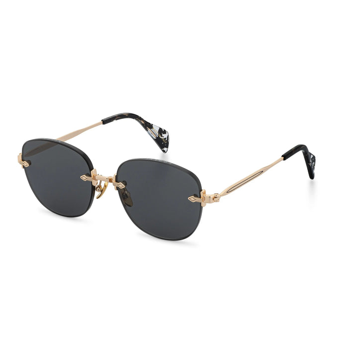 image of sunglasses model SAINT OWEN SAINT OWEN Sunglasses NEVER Gold | Grey