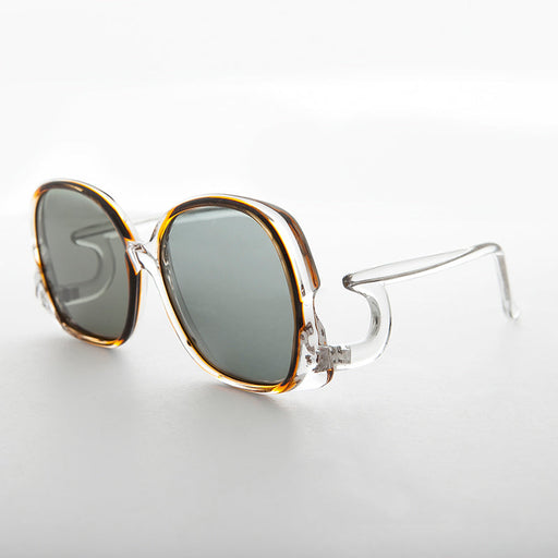 image of sunglasses model SUNGLASS MUSEUM Round Oversize Boho Women's Vintage Sunglass - Nova