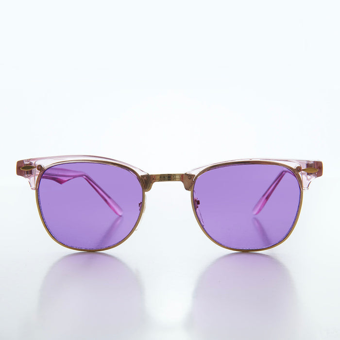 SUNGLASS MUSEUM Classic Half Frame Vintage Sunglasses - Nowels