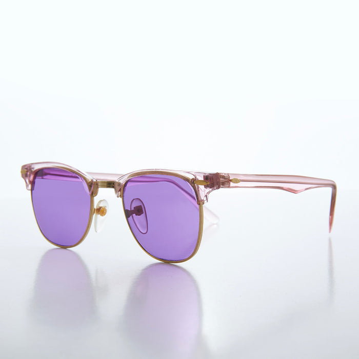 SUNGLASS MUSEUM Classic Half Frame Vintage Sunglasses - Nowels