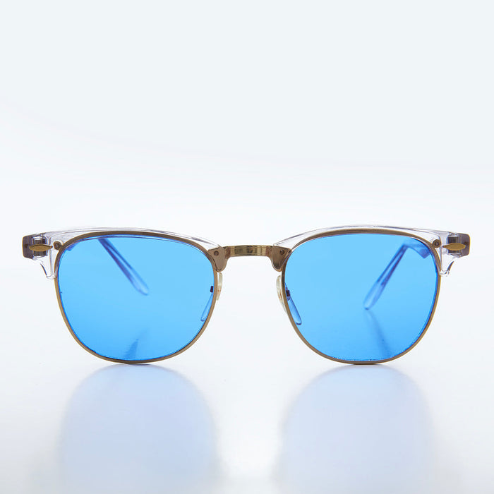 SUNGLASS MUSEUM Classic Half Frame Vintage Sunglasses - Nowels