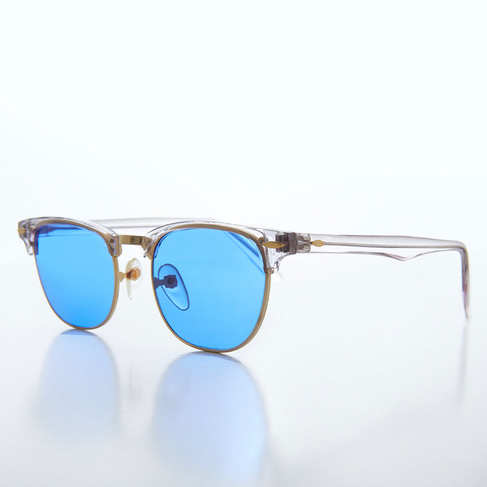 SUNGLASS MUSEUM Classic Half Frame Vintage Sunglasses - Nowels