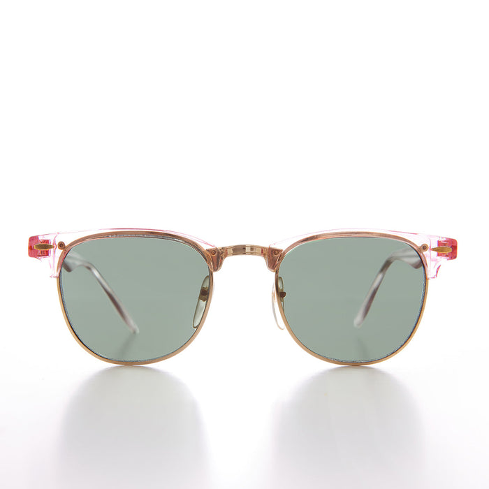 SUNGLASS MUSEUM Classic Half Frame Vintage Sunglasses - Nowels