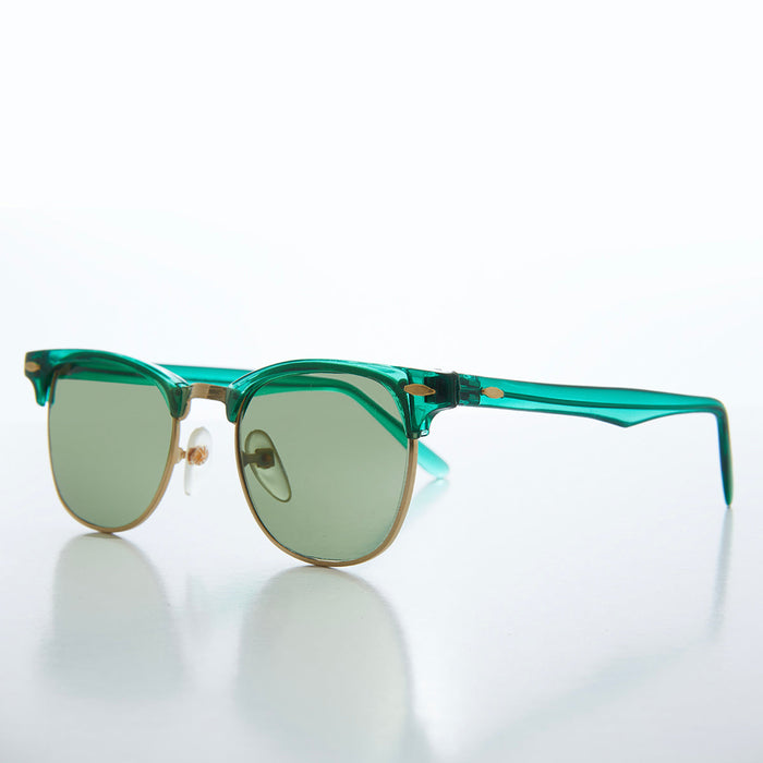 SUNGLASS MUSEUM Classic Half Frame Vintage Sunglasses - Nowels