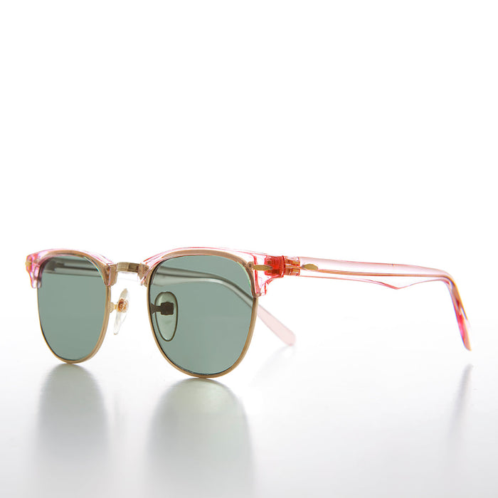 SUNGLASS MUSEUM Classic Half Frame Vintage Sunglasses - Nowels
