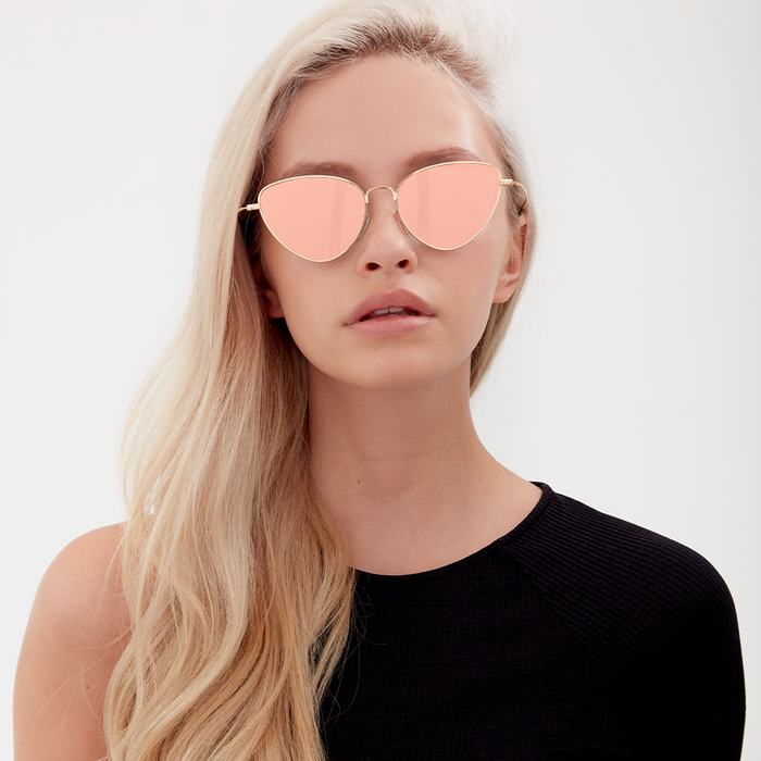 TOPFOXX Sunglasses Felina - Rose Gold