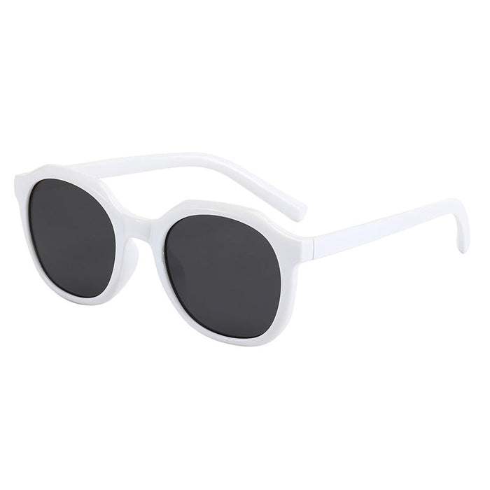Round Big Frame Sunglasses for Women - Fashion Retro Sun Glasses