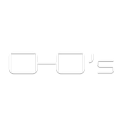 White logo with 'OHO's' text on a white background
