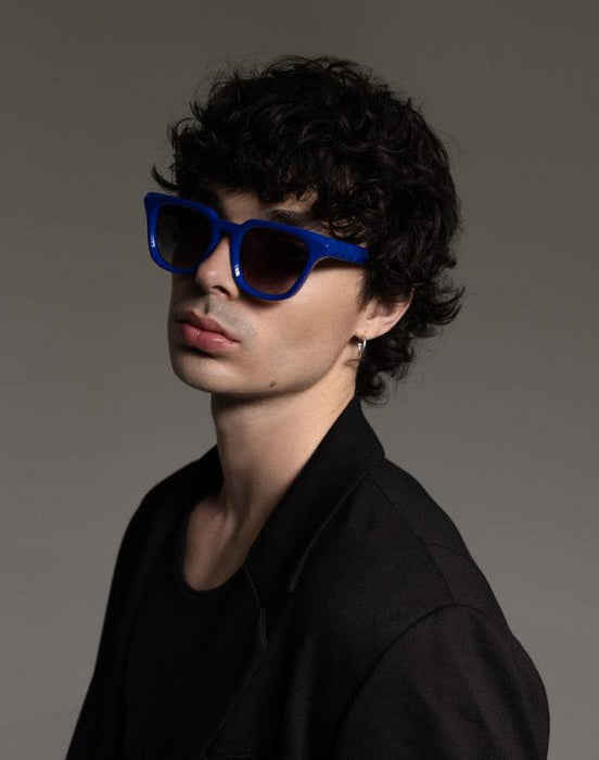 SAINT OWEN Sunglasses RENEGADE Royal Blue | Grey