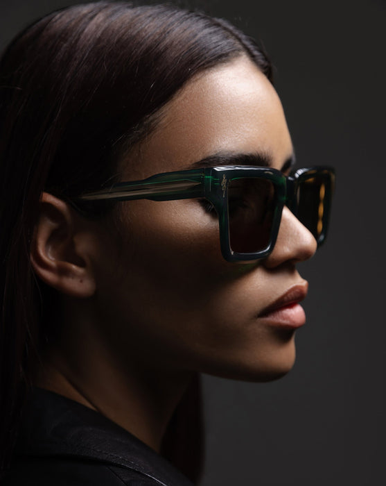 SAINT OWEN Sunglasses LUCID Emerald | Olive