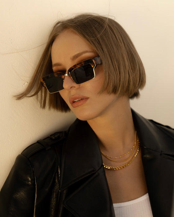 SAINT OWEN Sunglasses GRACE Tortoise | Grey