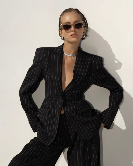 SAINT OWEN Sunglasses MEDUSA taupe | brown gradient