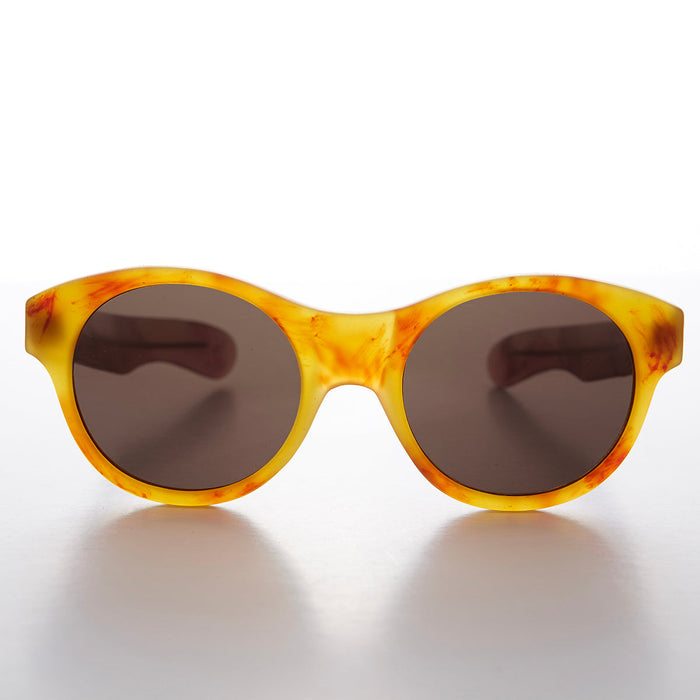 SUNGLASS MUSEUM Classic Pantos Round Sunglass with Paddle Temples - Otto