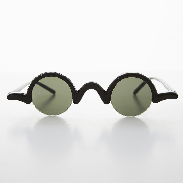 Round Victorian Vintage Spectacle Sunglass - Ozzy