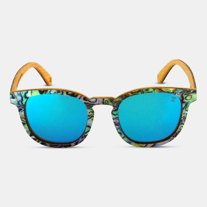 Aqua Wave Abalone Square Sunglasses | Women's | Joycoast