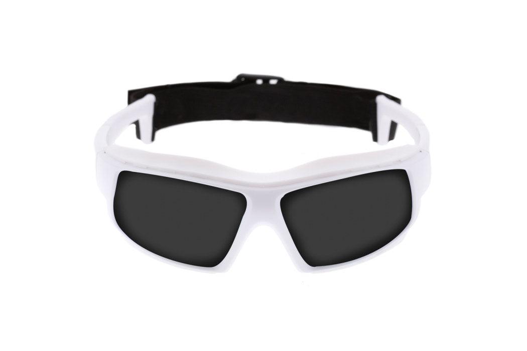 sunglasses ocean paros unisex water sports polarized full frame goggle wrap kitesurf KRN glasses G211.4 White  Blue