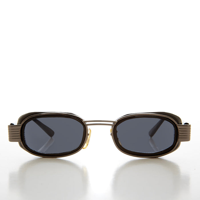 SUNGLASS MUSEUM Rectangular Sunglass with Goggle Rim - Paymer