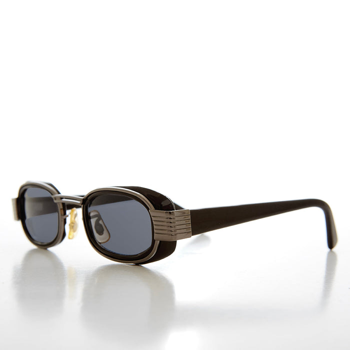 SUNGLASS MUSEUM Rectangular Sunglass with Goggle Rim - Paymer