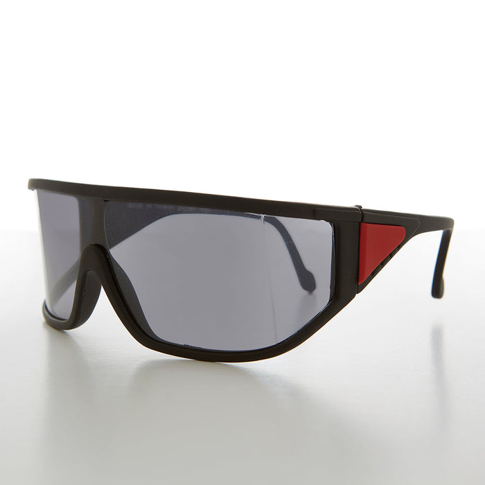 image of sunglasses model SUNGLASS MUSEUM SUNGLASS MUSEUM Flat Top Wrap Around Vintage Sport Shield - Perkins