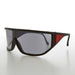 image of sunglasses model SUNGLASS MUSEUM SUNGLASS MUSEUM Flat Top Wrap Around Vintage Sport Shield - Perkins