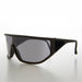 image of sunglasses model SUNGLASS MUSEUM SUNGLASS MUSEUM Flat Top Wrap Around Vintage Sport Shield - Perkins