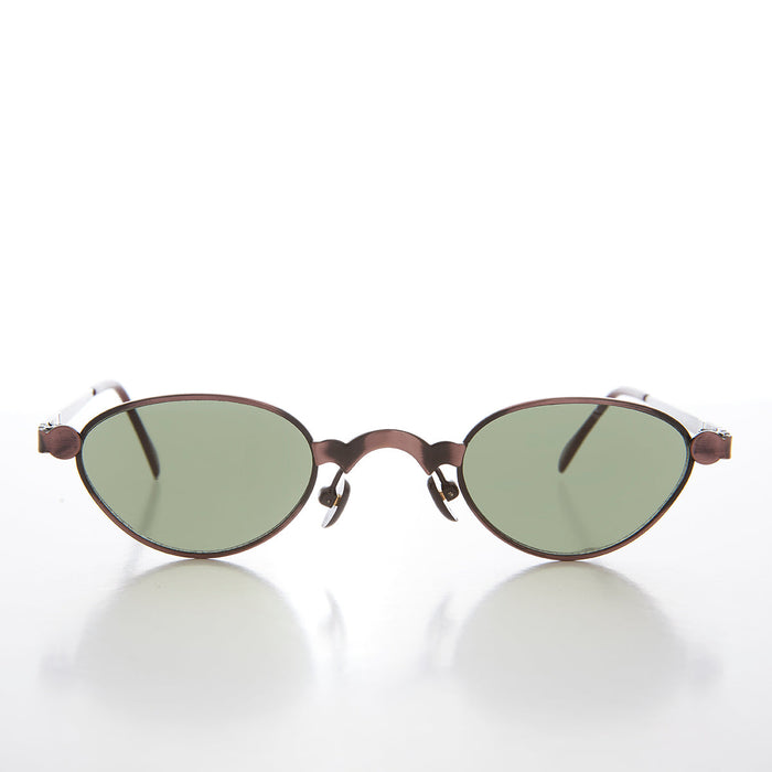 SUNGLASS MUSEUM Unique 90s Steampunk Sunglass Unisex Futuristic - Petar